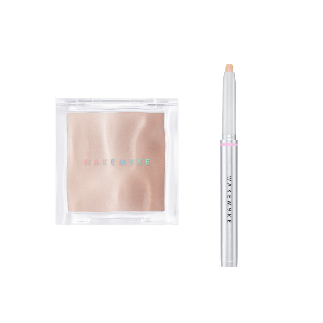 (消費滿$199贈品 - 不可單購) 持久閃亮眼影筆 & 立體提亮光影盤 (到期日: 14/1/2026)