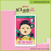OLIVE YOUNG x NETFLIX «魷魚遊戲» 限量版 - 茶樹積雪草袪痘修護面膜 [Younghee特別版5片及經典版5片] (韓文版本)