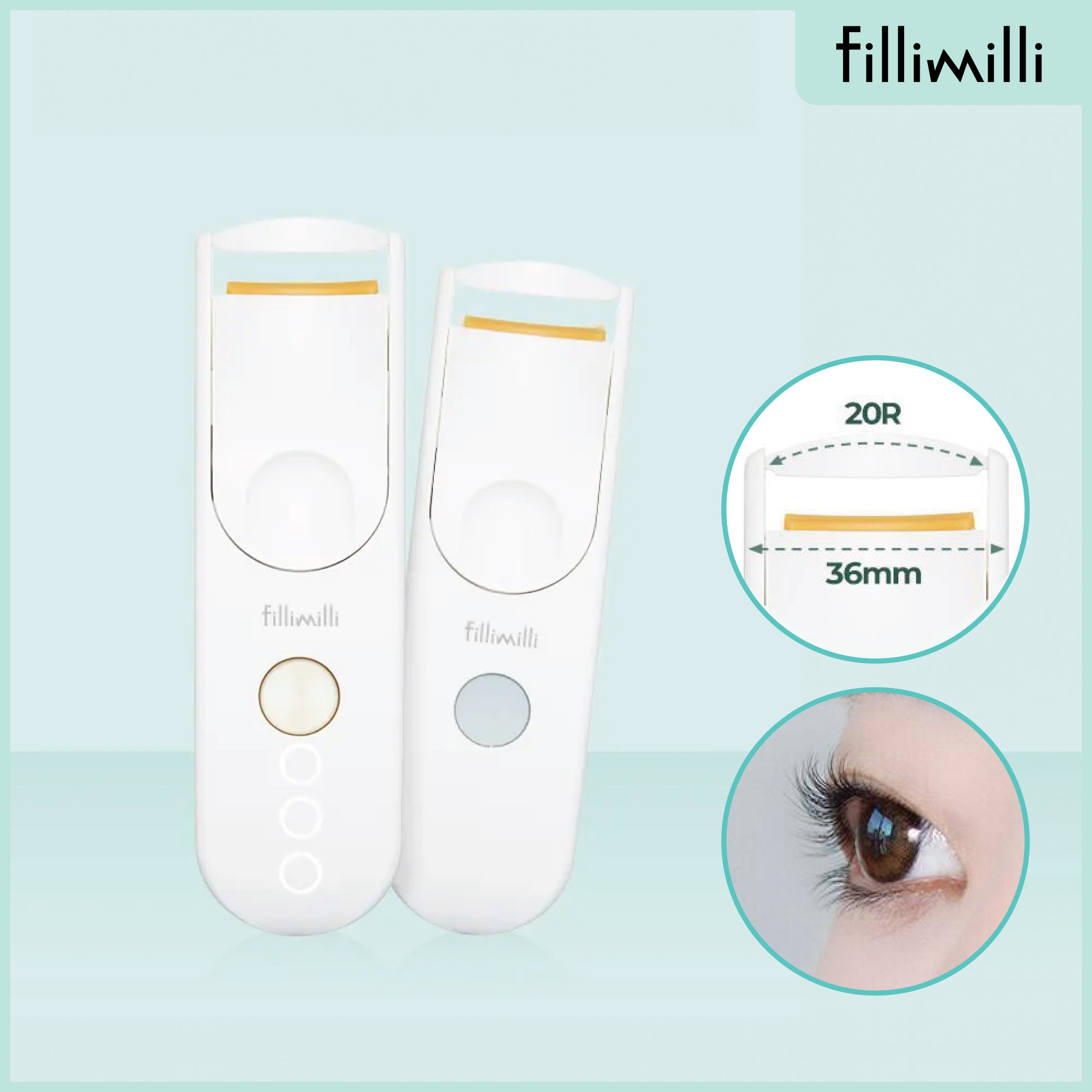 USB溫感電睫毛夾